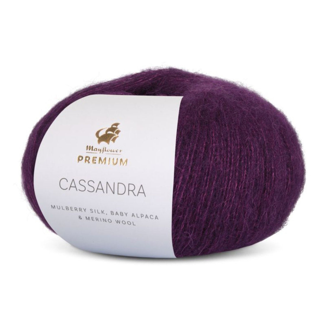 Premium Cassandra von Mayflower | 25g – 030 dunkle pflaume