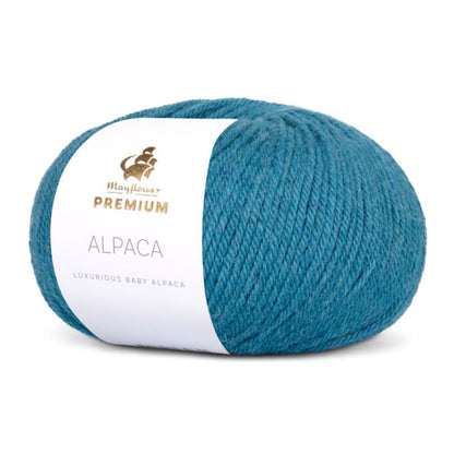 Premium Alpaca von Mayflower | 50g – 012 zartes meerblau