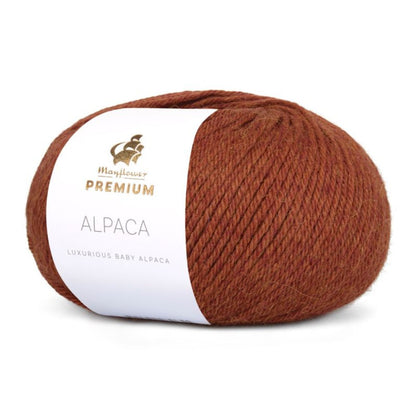 Premium Alpaca von Mayflower | 50g – 020 dunkles bernstein