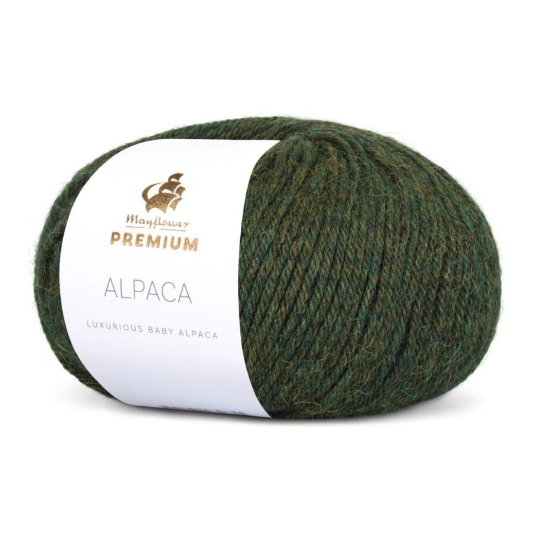 Premium Alpaca von Mayflower | 50g – 024 tarngrün