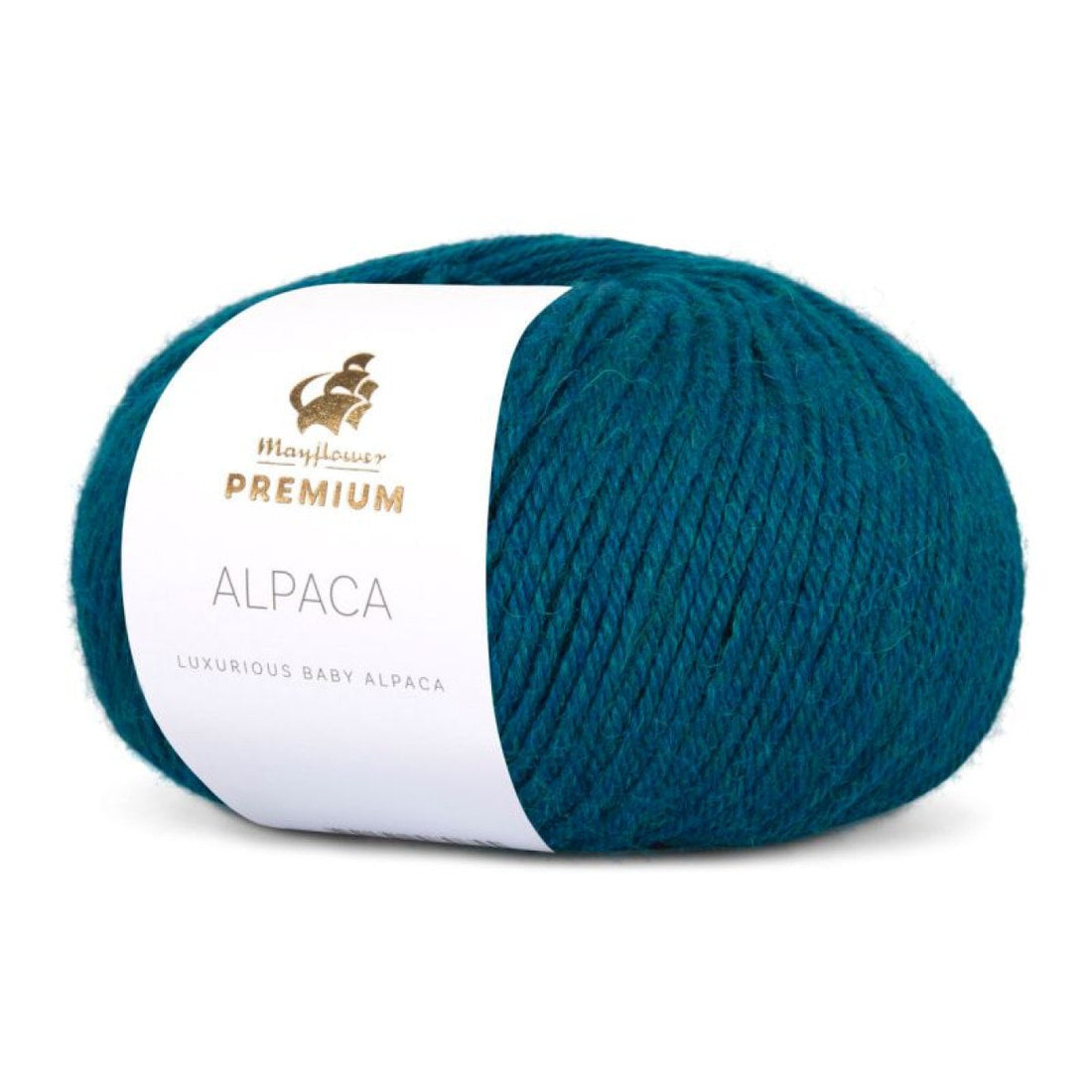 Premium Alpaca von Mayflower | 50g – 027 dunkles petrol