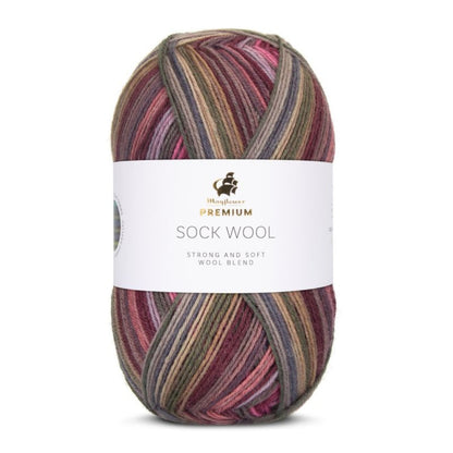 Premium Sock Wool Ocean von Mayflower | 100g – 002 das rote meer