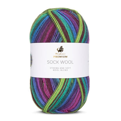 Premium Sock Wool Ocean von Mayflower | 100g – 003 skagerak