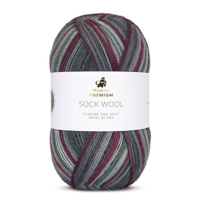 Premium Sock Wool Ocean von Mayflower | 100g – 008 nordsee