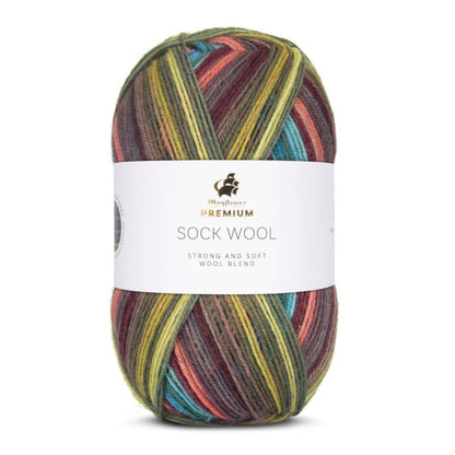 Premium Sock Wool Ocean von Mayflower | 100g – 009 kattegat