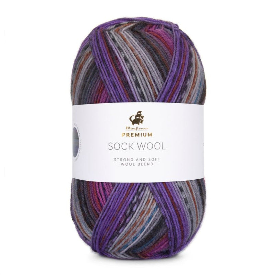 Premium Sock Wool Valley von Mayflower | 100g – 002 lavendelfeld