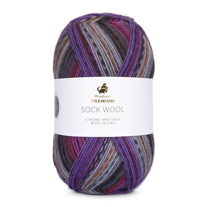 Premium Sock Wool Valley von Mayflower | 100g – 002 lavendelfeld