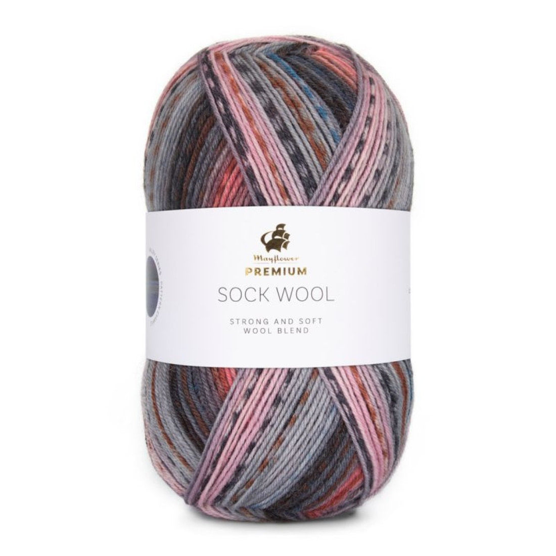 Premium Sock Wool Valley von Mayflower | 100g – 003 sonnenaufgang