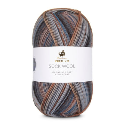 Premium Sock Wool Valley von Mayflower | 100g – 004 herbst