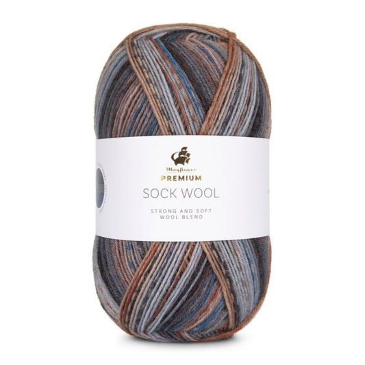 Premium Sock Wool Valley von Mayflower | 100g – 004 herbst