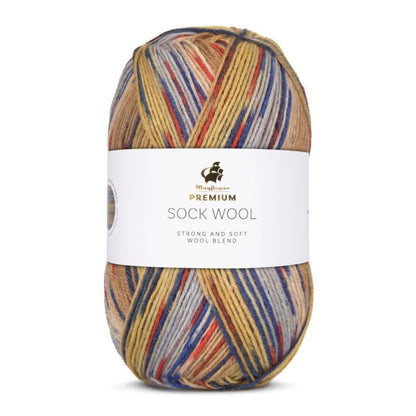 Premium Sock Wool Mountain von Mayflower | 100g – 002 ural