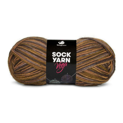 Sock Yarn Vega von Mayflower | 50g – 05 mokka/curry/zimt/latte