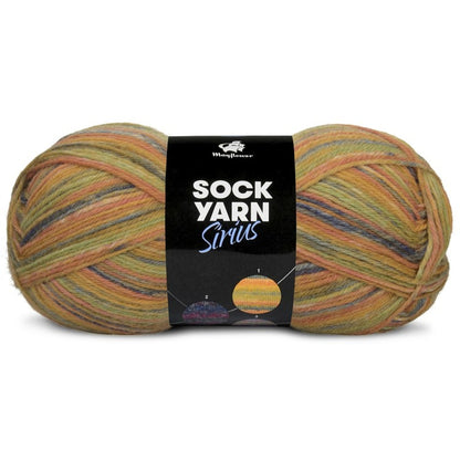 Sock Yarn Sirius von Mayflower | 50g – 01 grün/dunkelgrün/curry/rost