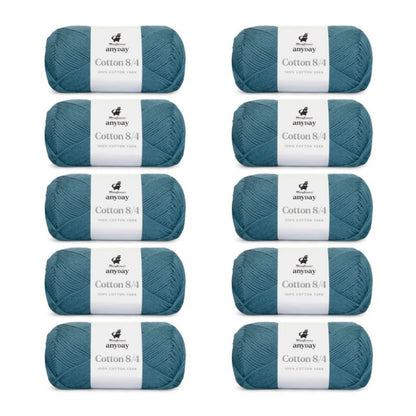 ANYDAY Cotton 8/4 von Mayflower | 10 × 50g – 013 jeans