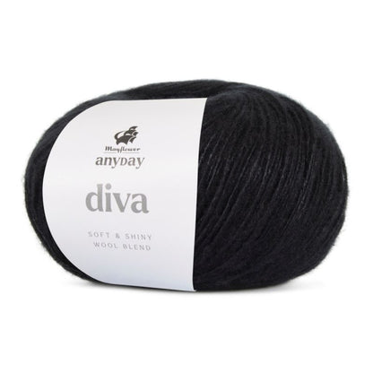 ANYDAY Diva von Mayflower | 50g – 005 rabe