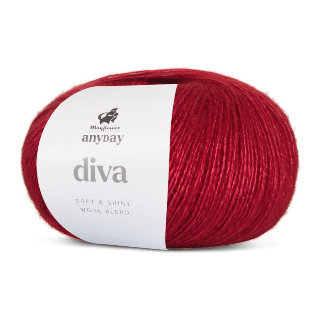 ANYDAY Diva von Mayflower | 50g – 018 rubin rot