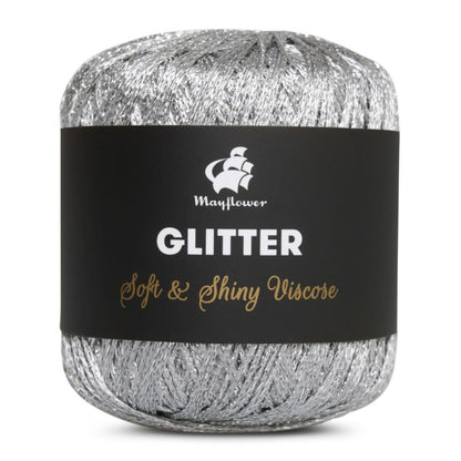 Glitter von Mayflower | 25g – 001 silber