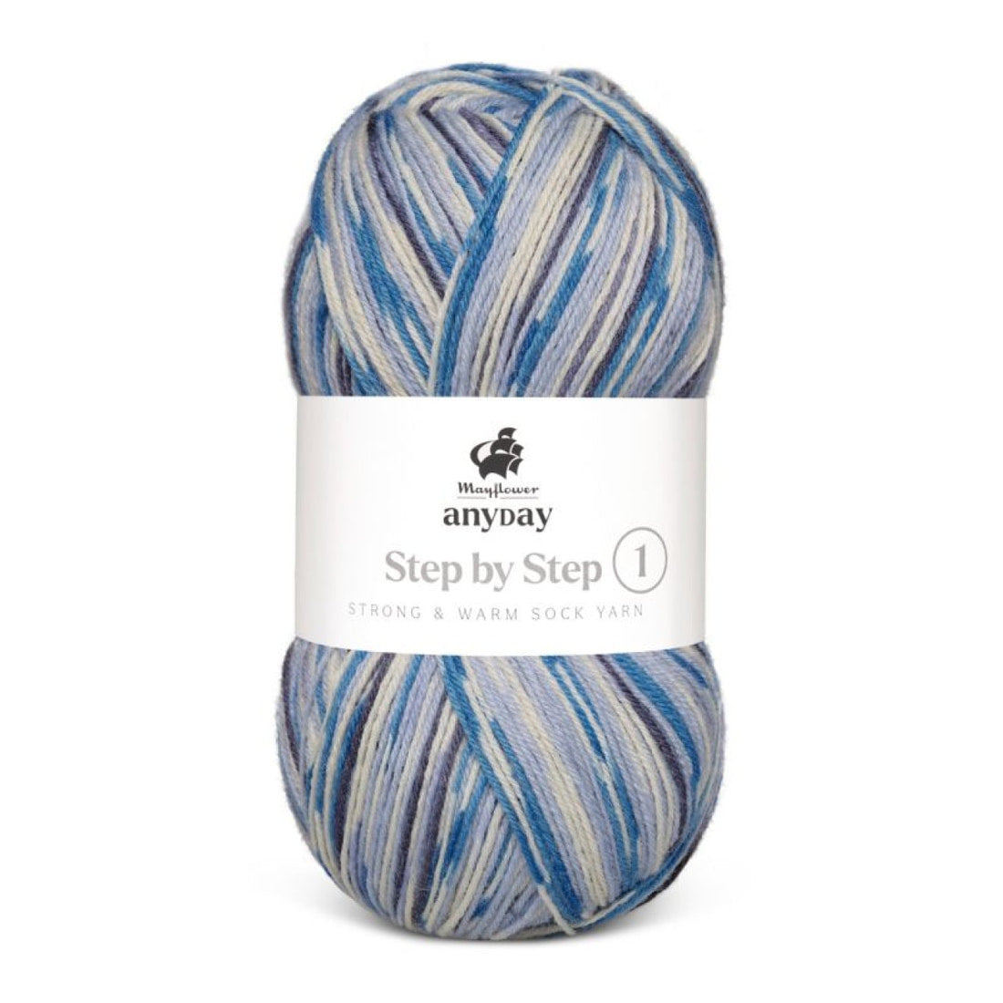 ANYDAY Step By Step 1 von Mayflower | 100g – 001 blau