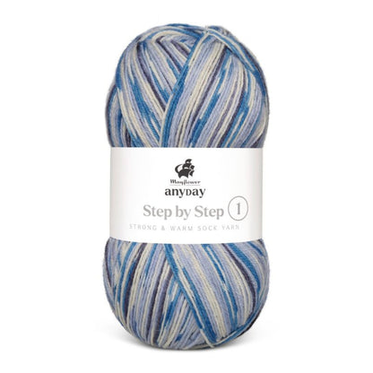 ANYDAY Step By Step 1 von Mayflower | 100g – 001 blau