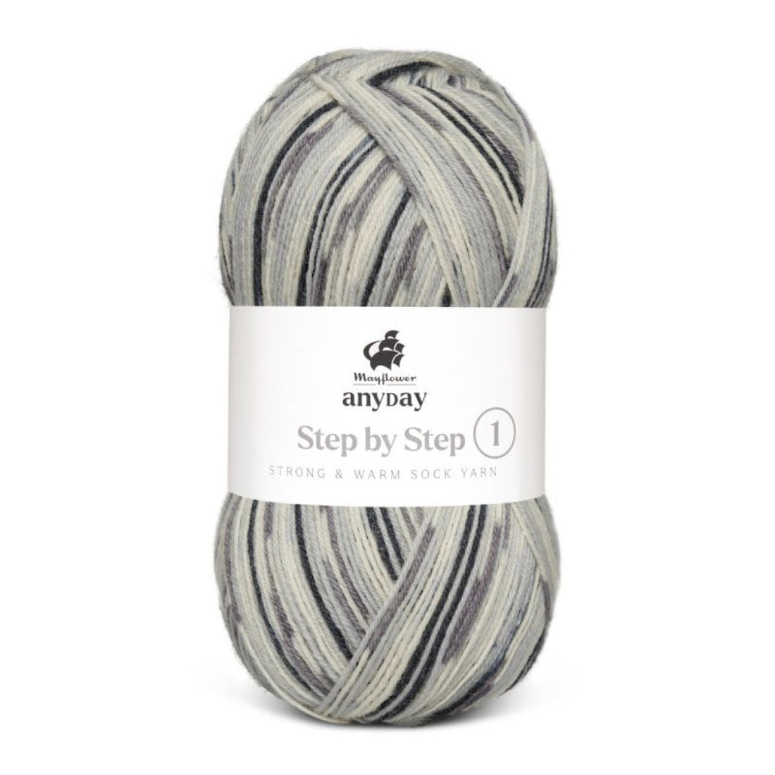 ANYDAY Step By Step 1 von Mayflower | 100g – 005 grau