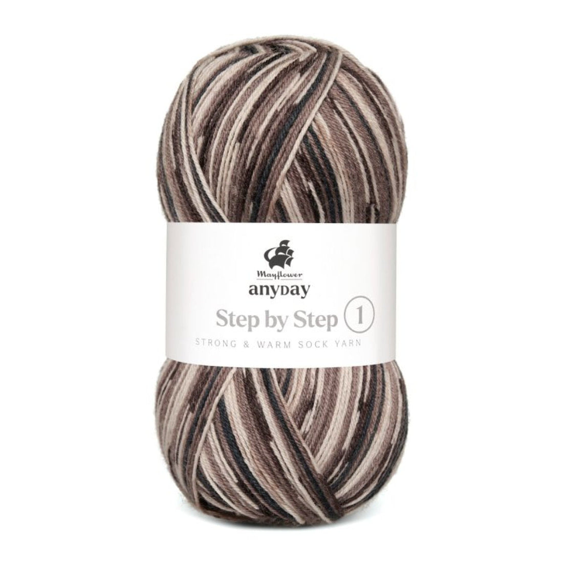 ANYDAY Step By Step 1 von Mayflower | 100g – 006 braun