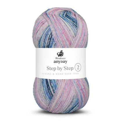 ANYDAY Step By Step 2 von Mayflower | 100g – 006 rosa/blau/lila
