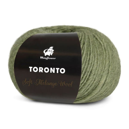 Toronto von Mayflower | 50g – col. 017 olivengrün