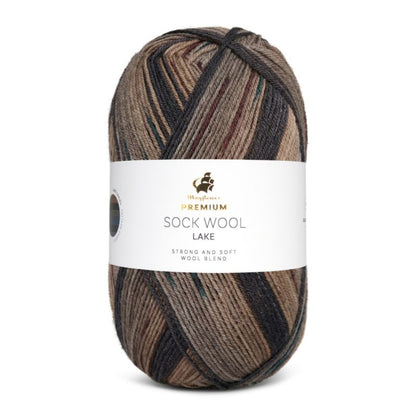 Premium Sock Wool Lake von Mayflower | 100g – col. 002 balaton