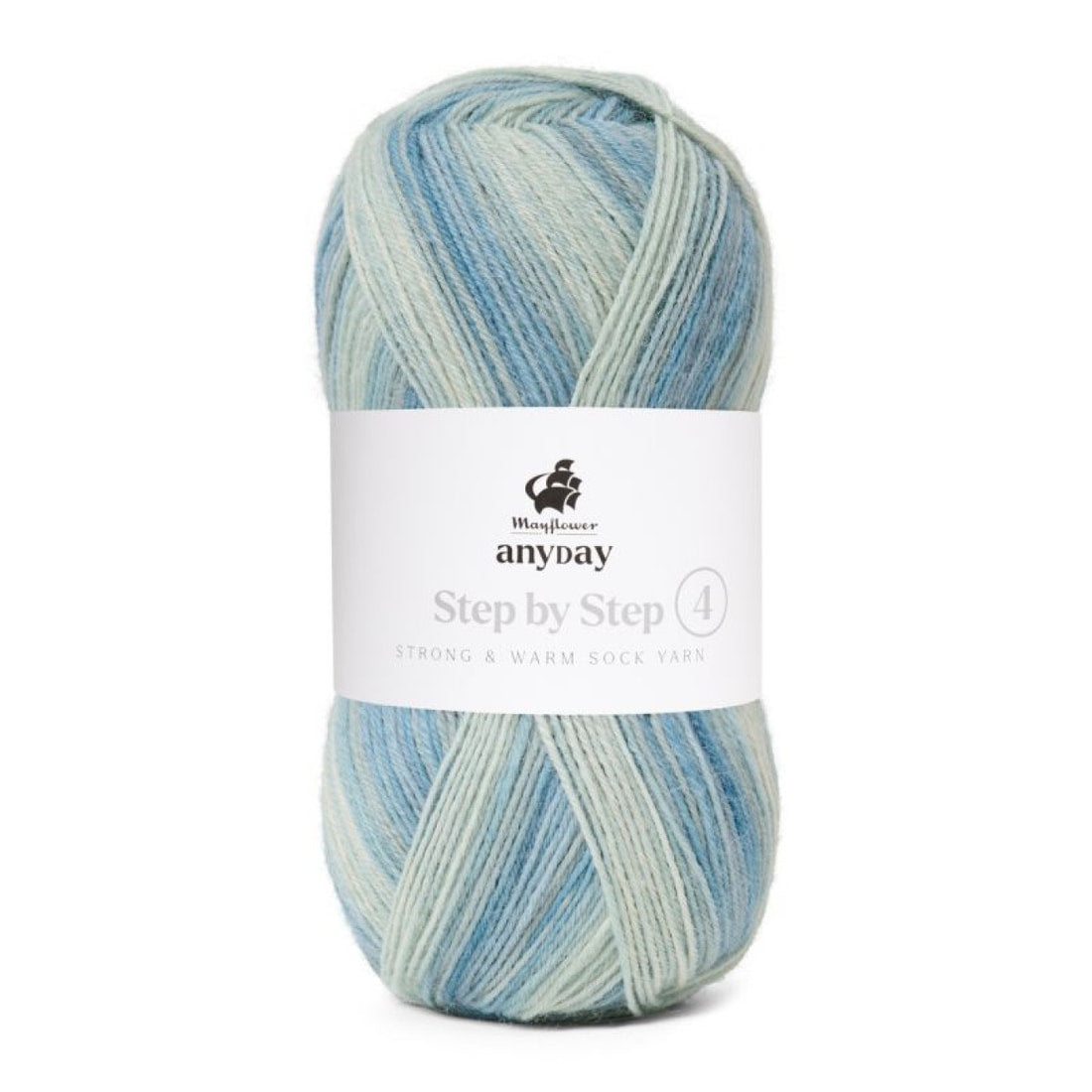 ANYDAY Step By Step 4 von Mayflower | 100g – col. 002 eisblau/himmelblau/taubenblau/pastellblau