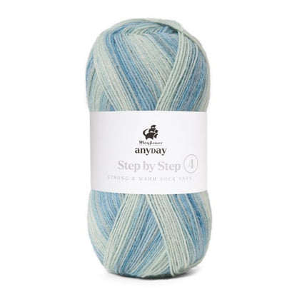 ANYDAY Step By Step 4 von Mayflower | 100g – col. 002 eisblau/himmelblau/taubenblau/pastellblau