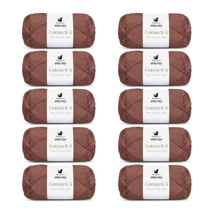 ANYDAY Cotton 8/4 von Mayflower | 10 × 50g – 036 cappuccino