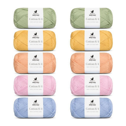 ANYDAY Cotton 8/4 Colorbag von Mayflower | 10 × 50g – 007 colorbag
