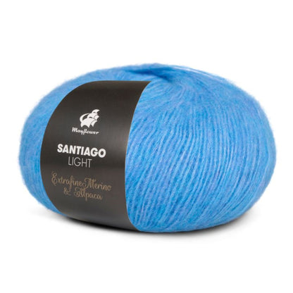 Santiago Light von Mayflower | 50g – 022 azurblau