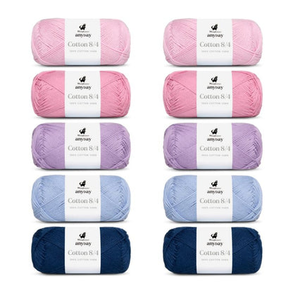 ANYDAY Cotton 8/4 Colorbag von Mayflower | 10 × 50g – 008 colorbag