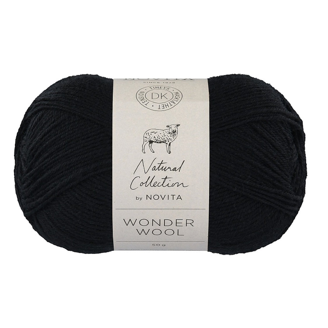 Novita Wonder Wool DK – black [99]