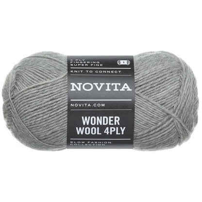 Wonder Wool 4PLY von Novita – fog [075]