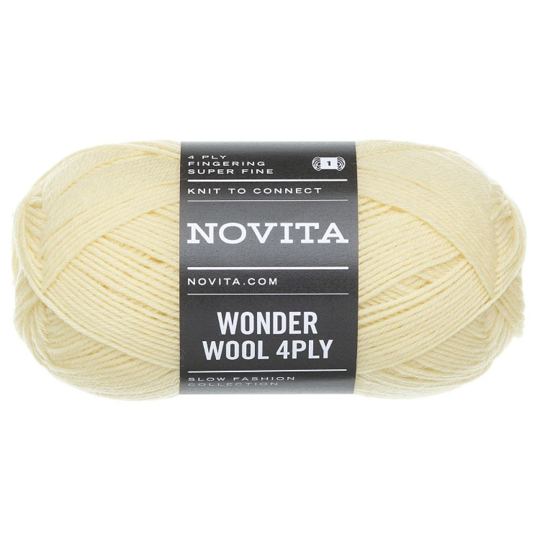 Wonder Wool 4PLY von Novita – meringue [205]