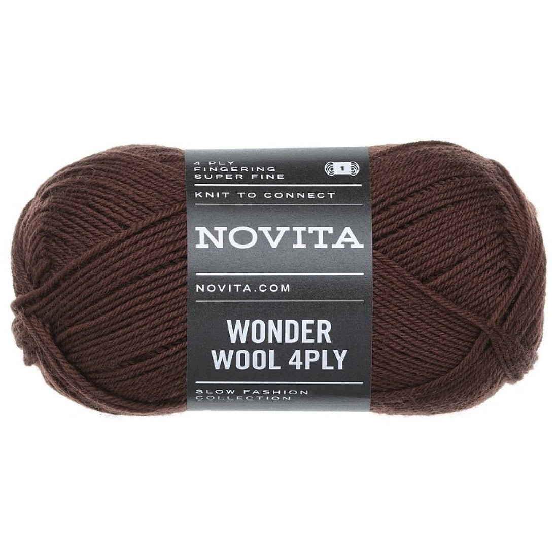 Wonder Wool 4PLY von Novita – cola [635]