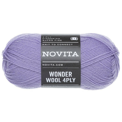 Wonder Wool 4PLY von Novita – blueberry milk [730]