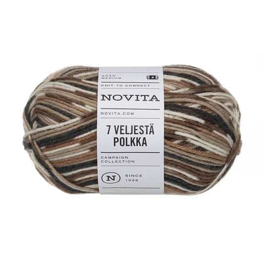 Novita 7 Veljestä Polkka | 100g