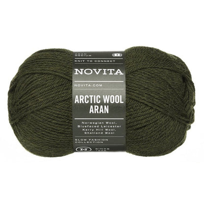 Novita Arctic Wool Aran – gray willow [357]