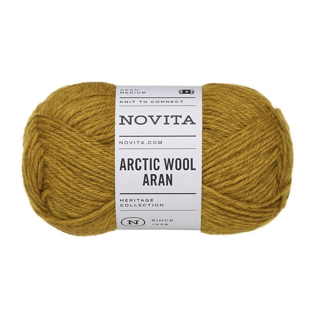 Novita Arctic Wool Aran – goldfinch [261]