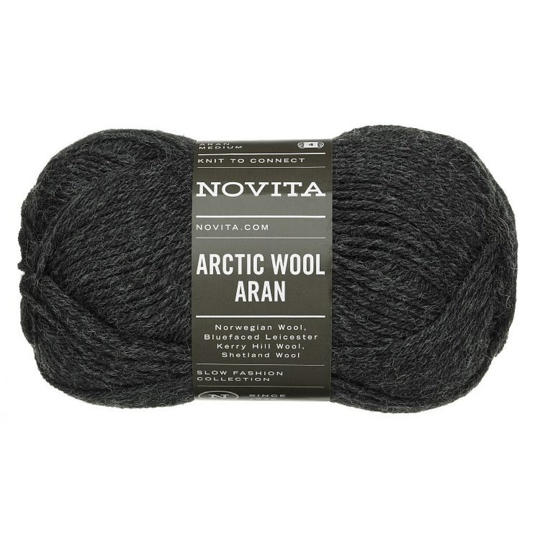 Novita Arctic Wool Aran – thunder [89]