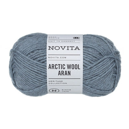 Novita Arctic Wool Aran – ground ice [124]
