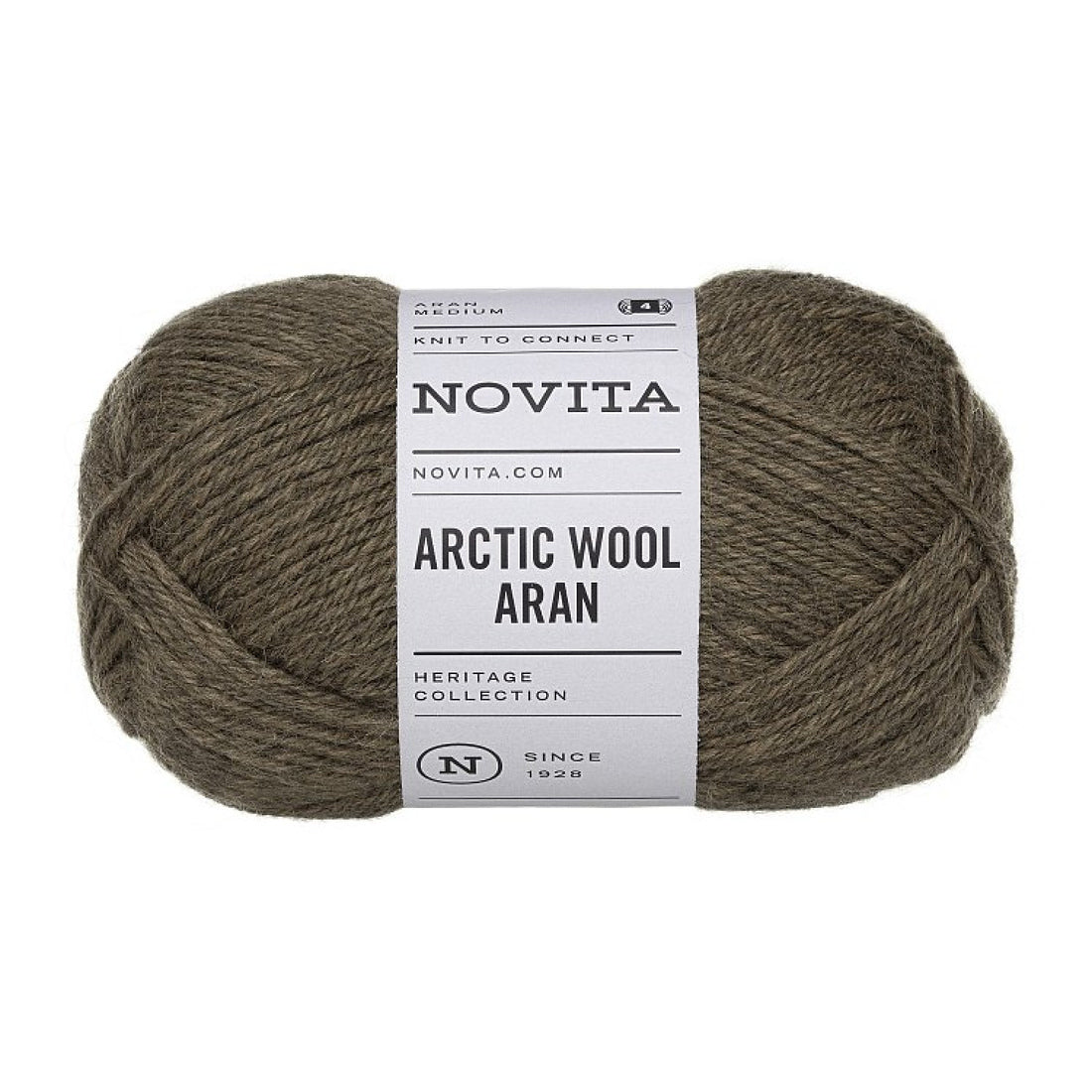 Novita Arctic Wool Aran – tundra [643]