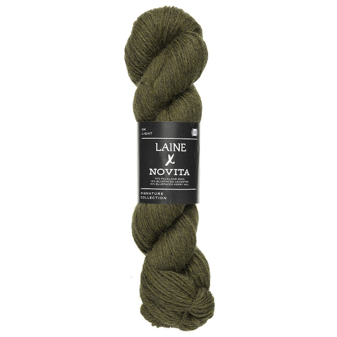Novita x Laine DK – earthy olive [3401]
