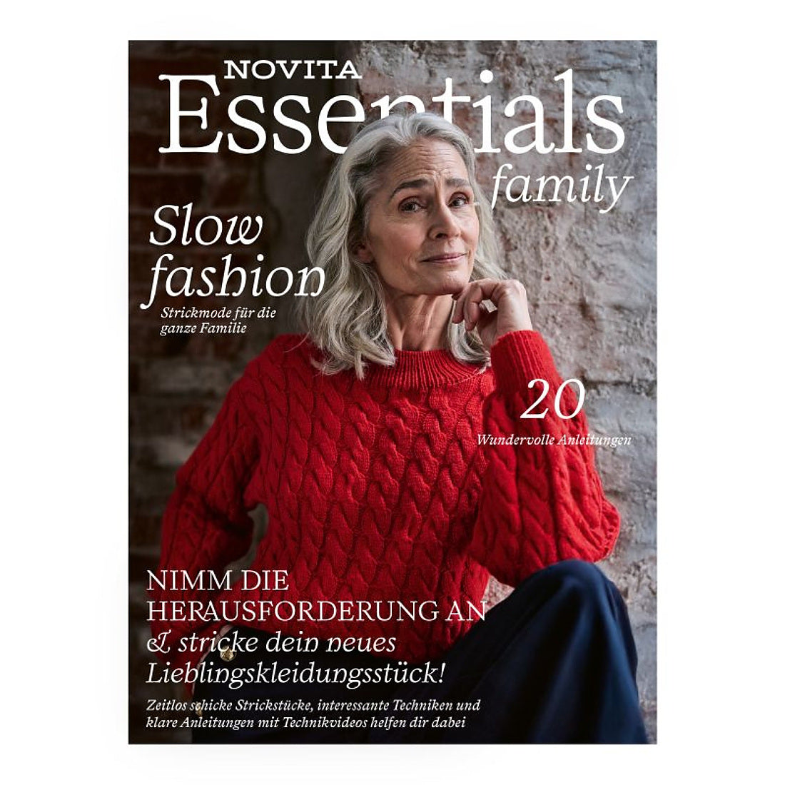 Novita Essentials Family – gedrucktes Anleitungsheft