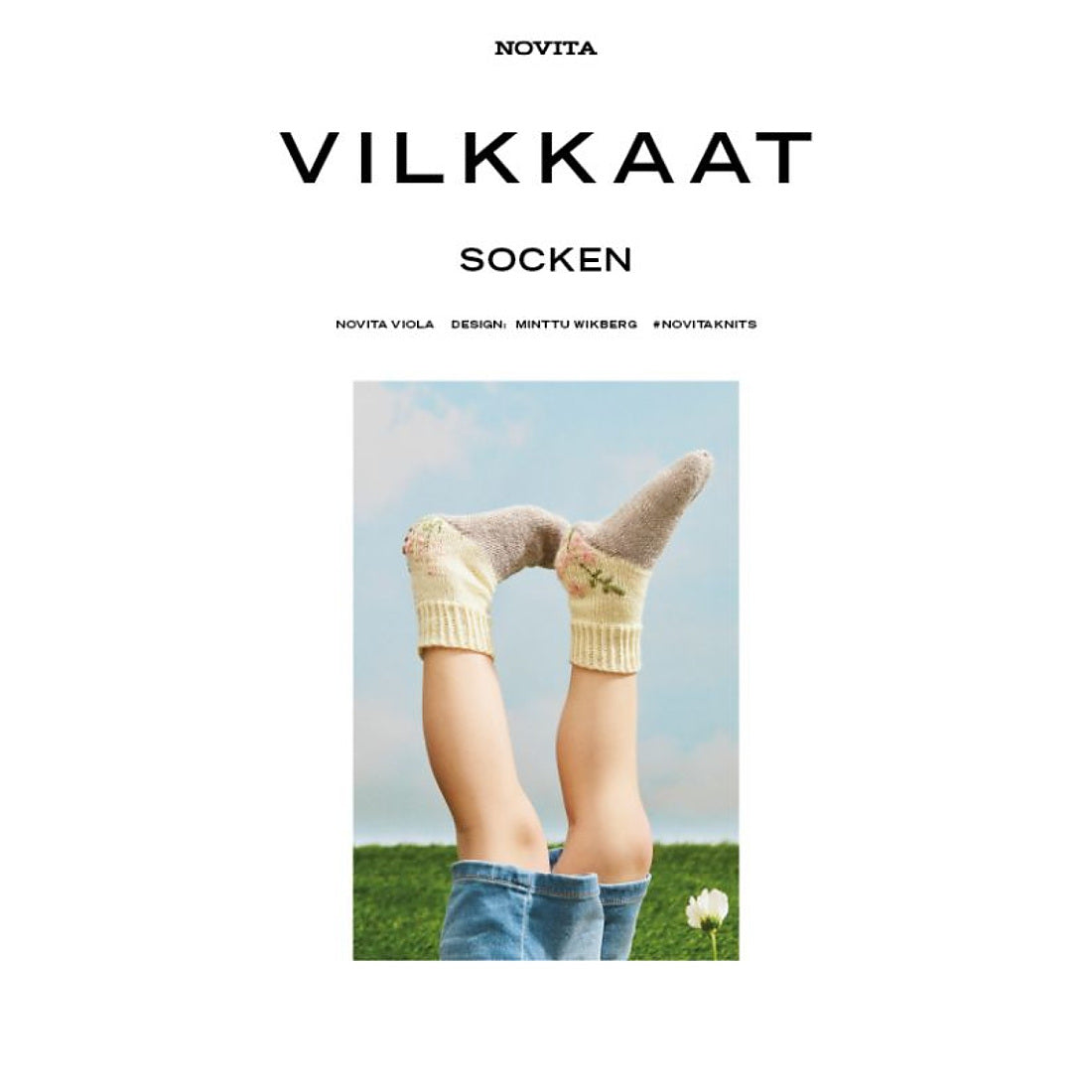 Novita Vilkkaat Socken – Einzelanleitung auf Deutsch