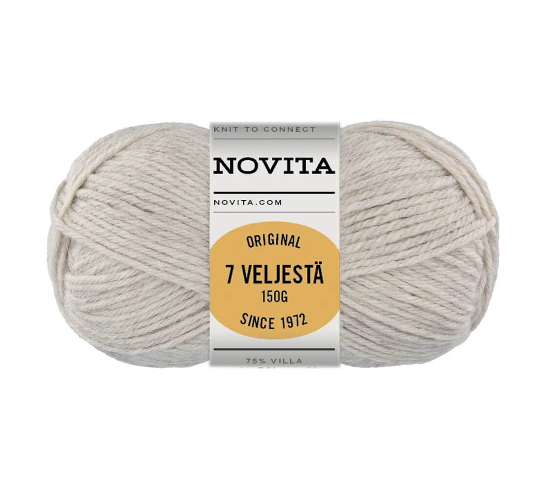 Novita 7 Veljestä Original | 150g