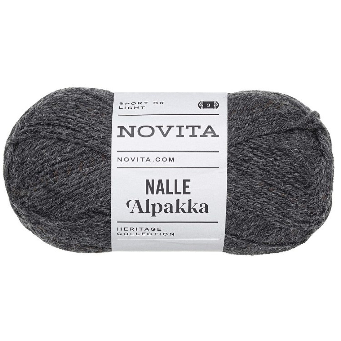 Nalle Alpakka von Novita – graphite [44]